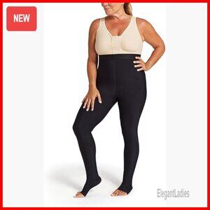 Medical Compression Leggings 15-20 mmHg Lipedema Management TriFlex Fabric
